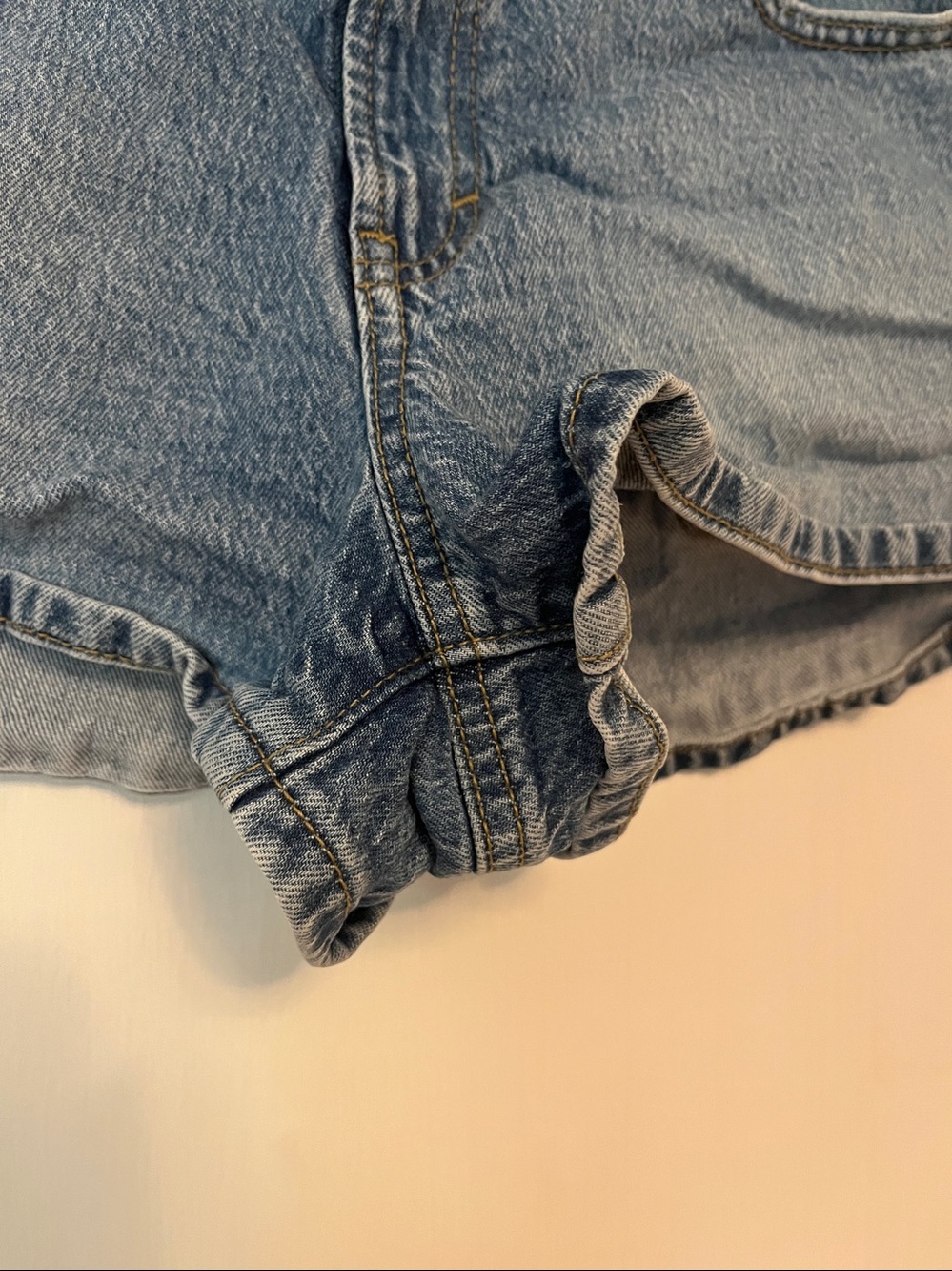 PacSun Light Blue Denim Jean Shorts - Picture 4 of 7